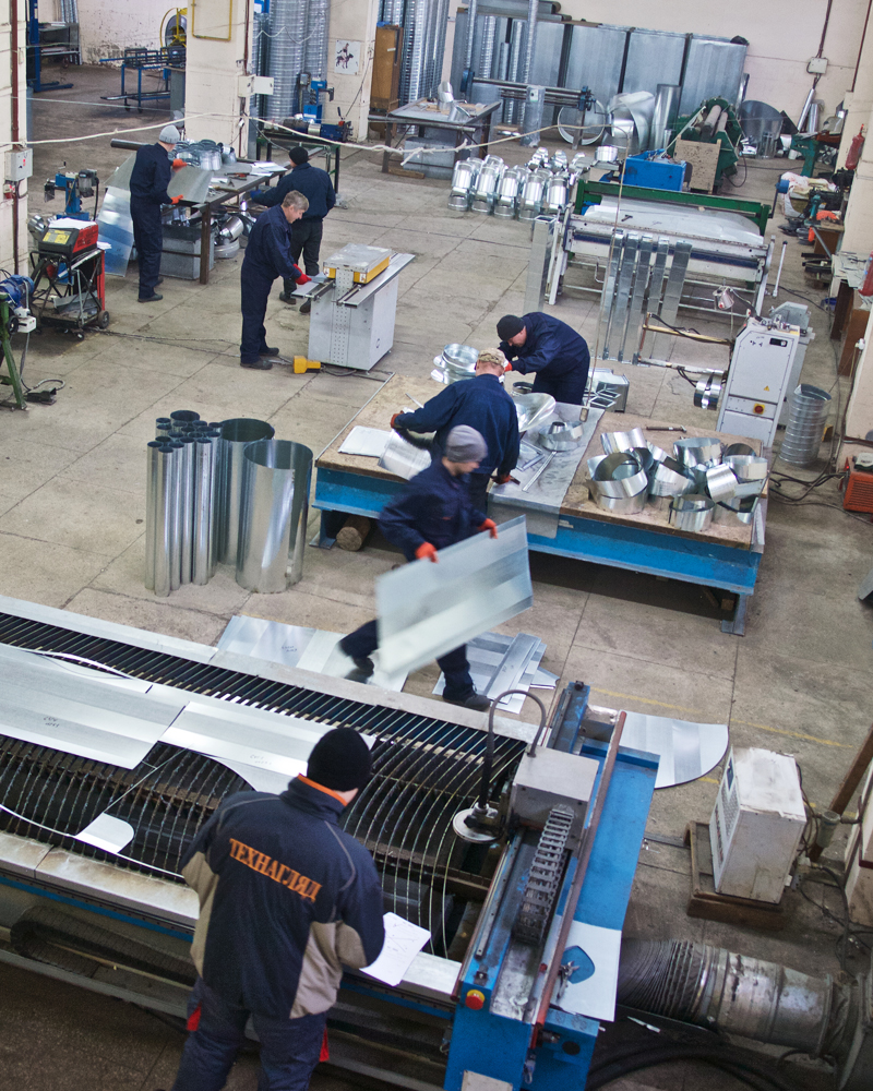 Case study: air duct factory